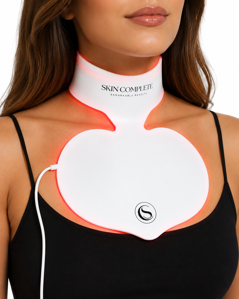 LED Masker Hals en Decolleté – Premium Lichttherapie met Persoonlijke Begeleiding